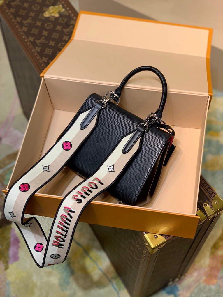 LV M58925 Louis Vuitton Cluny Mini Handbag Black