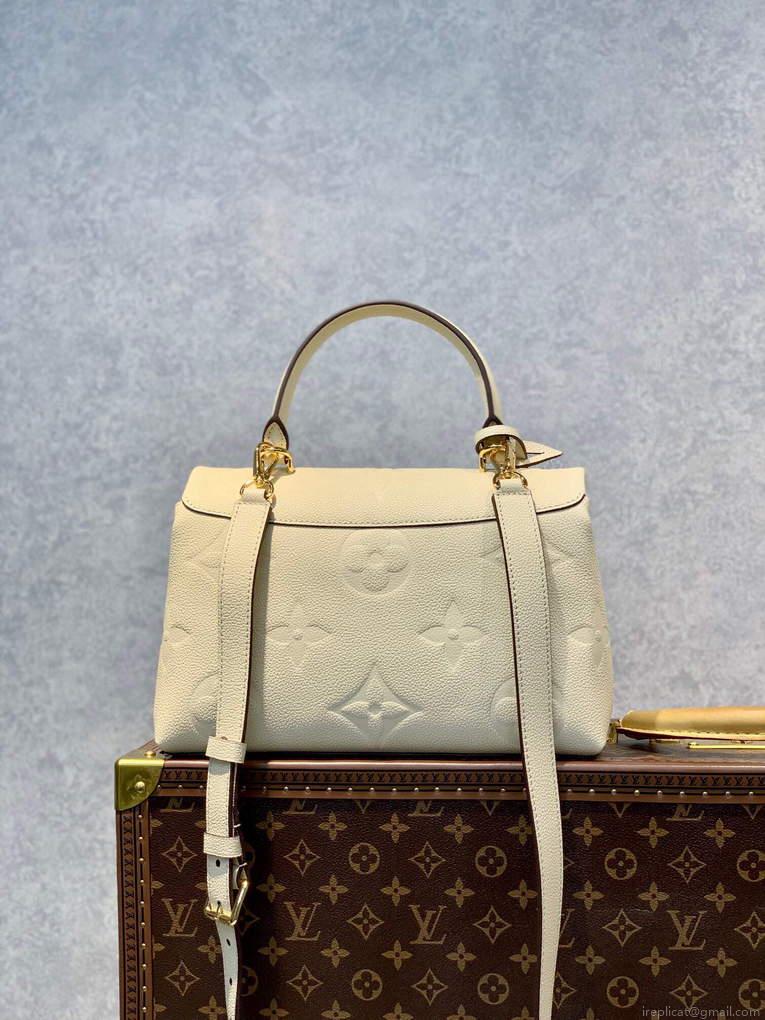 LV M46041 Louis Vuitton Madeleine MM Handbag Crème Beige