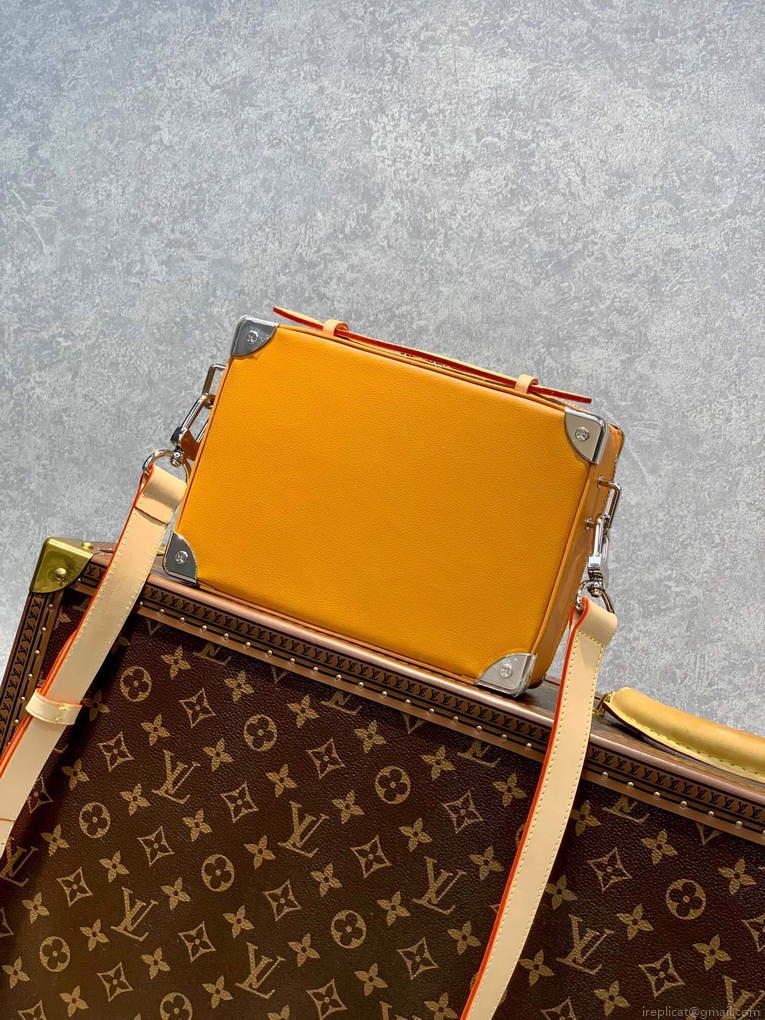 LV M45785 Louis Vuitton LVxNBA Handle Trunk Orange