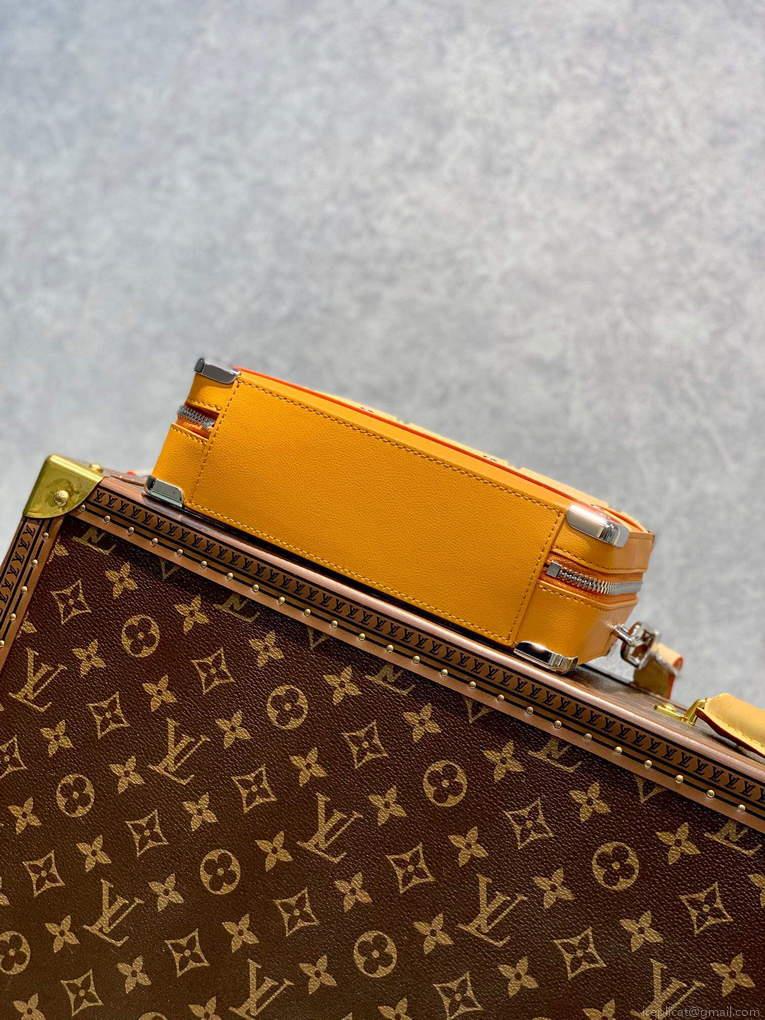 LV M45785 Louis Vuitton LVxNBA Handle Trunk Orange