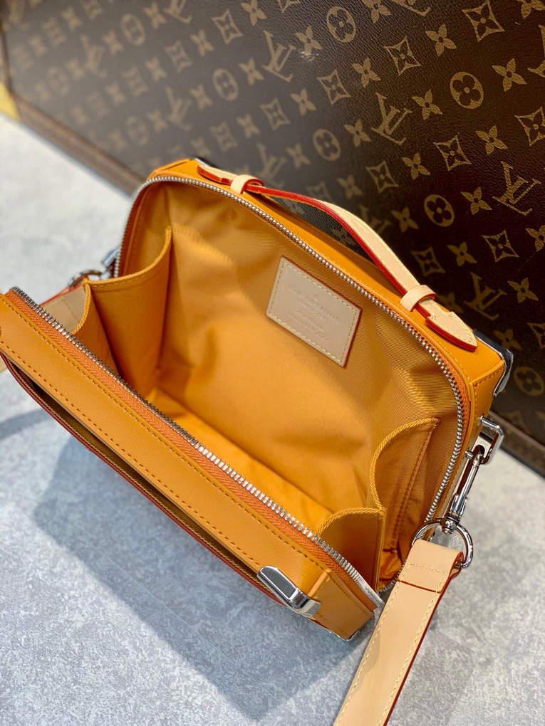 LV M45785 Louis Vuitton LVxNBA Handle Trunk Orange