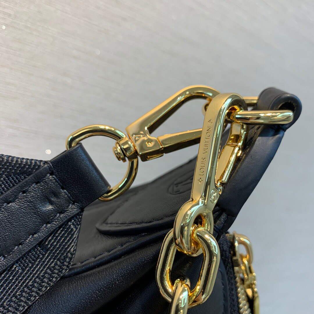 LV M59799 Louis Vuitton Over The Moon Bag Black