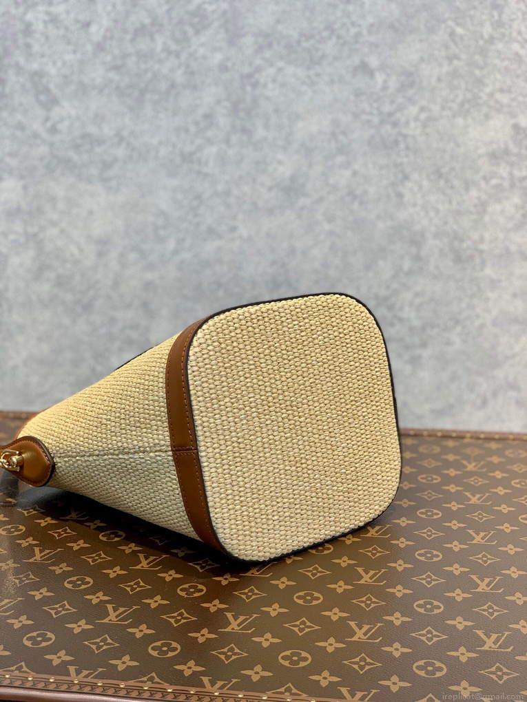 LV M59962 Louis Vuitton Petit Bucket Bag Caramel Brown