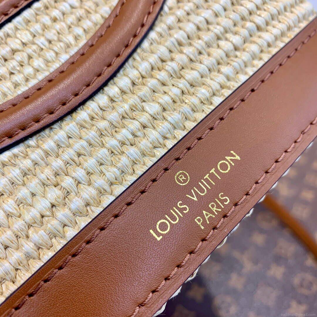 LV M59962 Louis Vuitton Petit Bucket Bag Caramel Brown