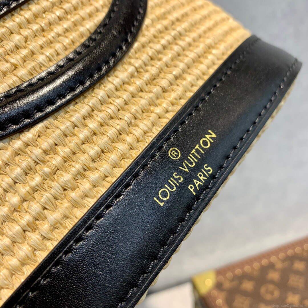 LV M59961 Louis Vuitton Petit Bucket Bag Black