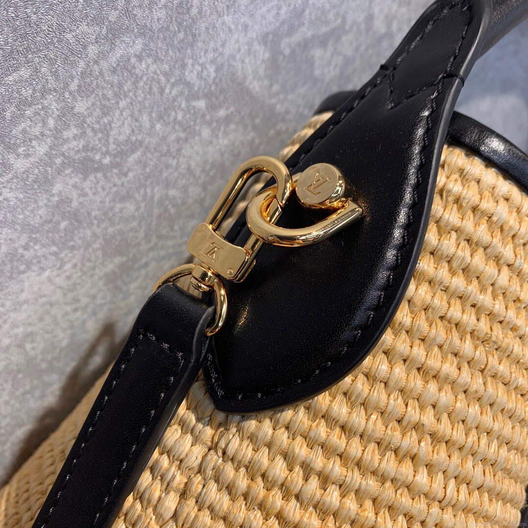 LV M59961 Louis Vuitton Petit Bucket Bag Black