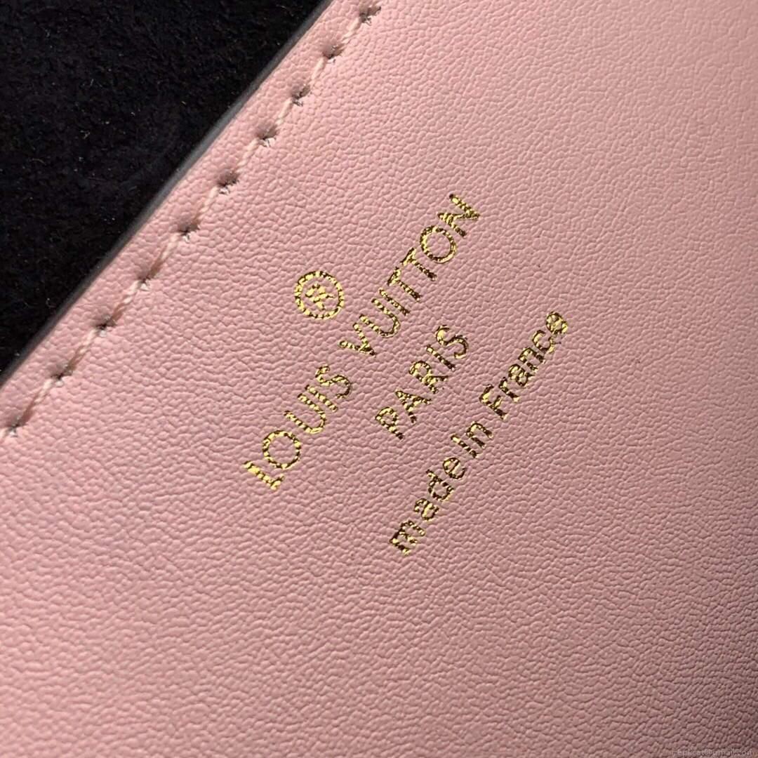 LV M57667 Louis Vuitton Twist MM Epi Handbag M57666 M57669 Black