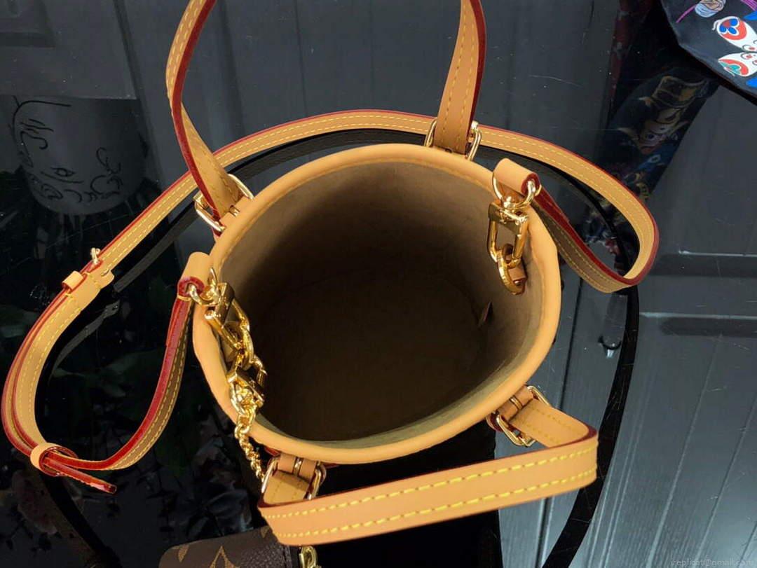 LV M81489 Louis Vuitton Nano Bucket Bag Yellow
