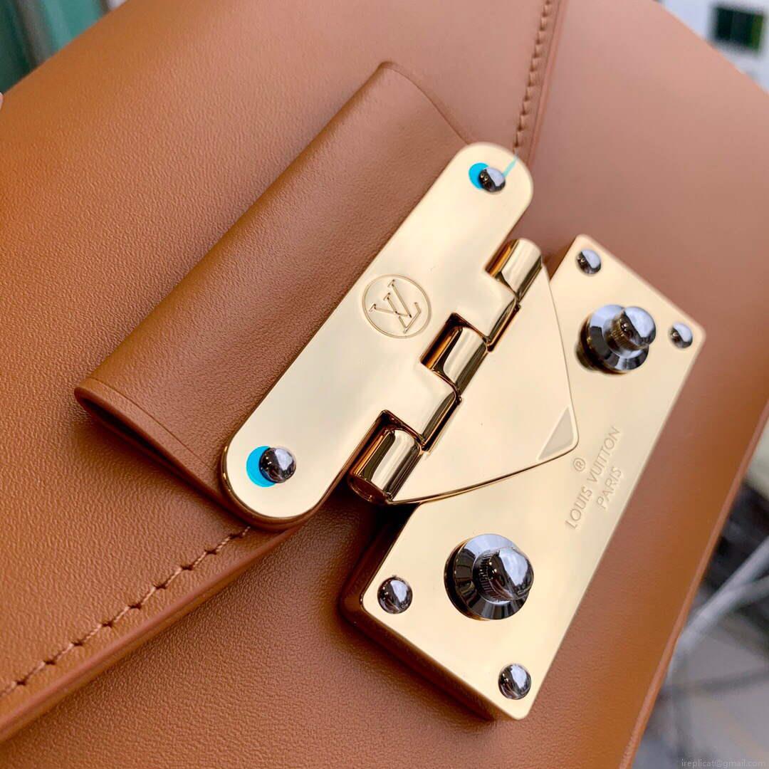 LV M20396 Louis Vuitton Swing Handbag Hazelnut Brown