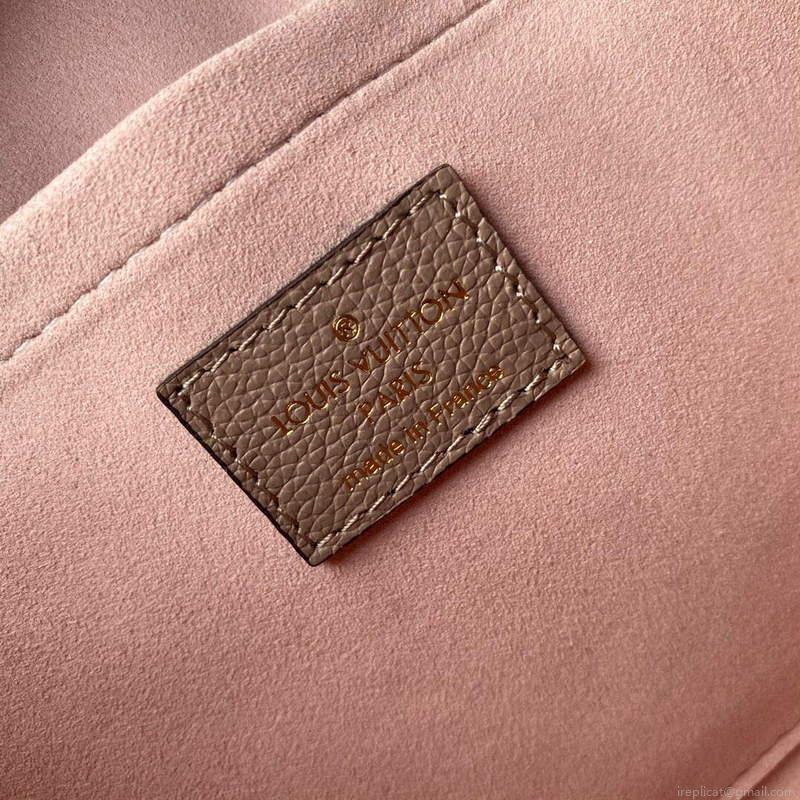 LV M56137 Louis Vuitton Mylockme Chain Bag Greige Gray