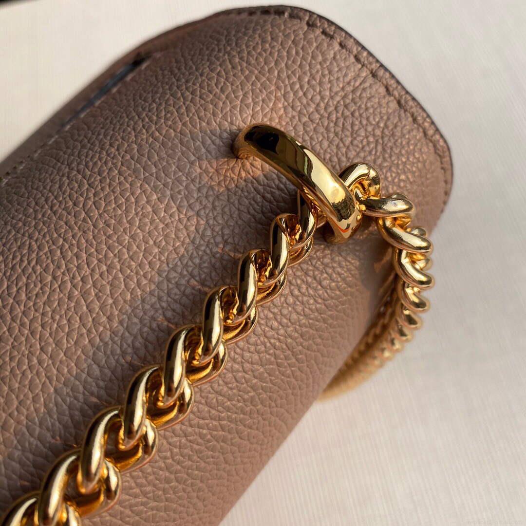 LV M56137 Louis Vuitton Mylockme Chain Bag Greige Gray