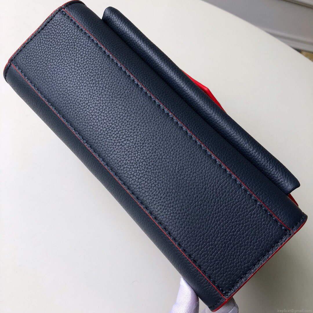 LV M56137 Louis Vuitton Mylockme Chain Bag Navy Blue