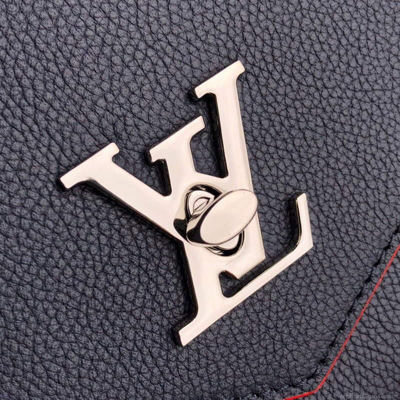 LV M56137 Louis Vuitton Mylockme Chain Bag Navy Blue