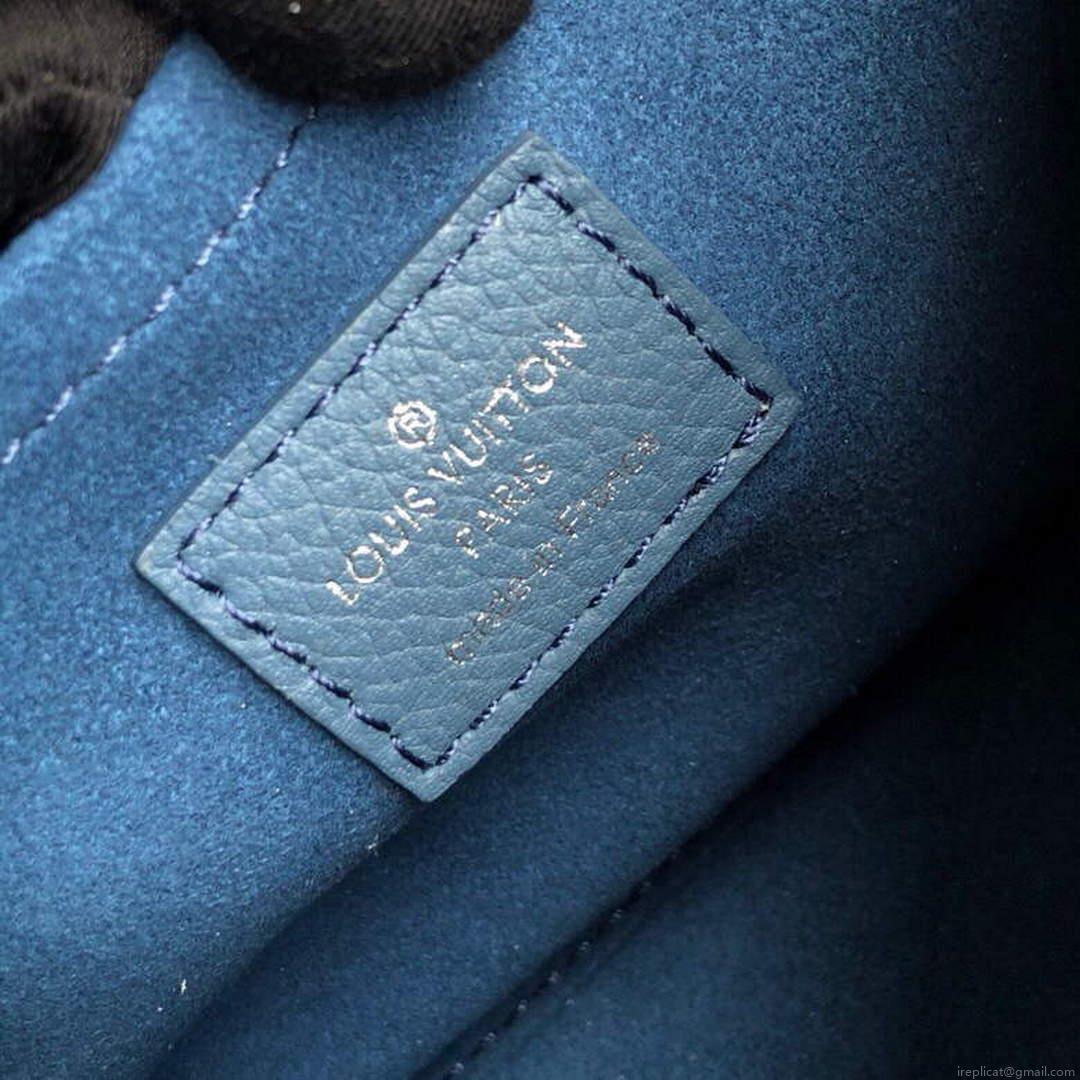 LV M56137 Louis Vuitton Mylockme Chain Bag Blue