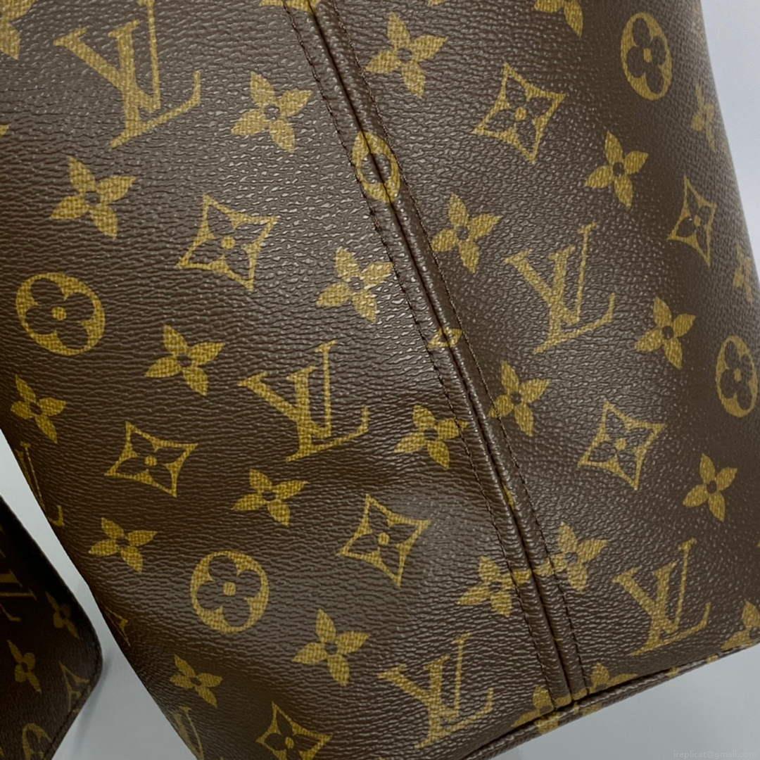 Louis Vuitton LV M41176 Neverfull MM Monogram Canvas Black