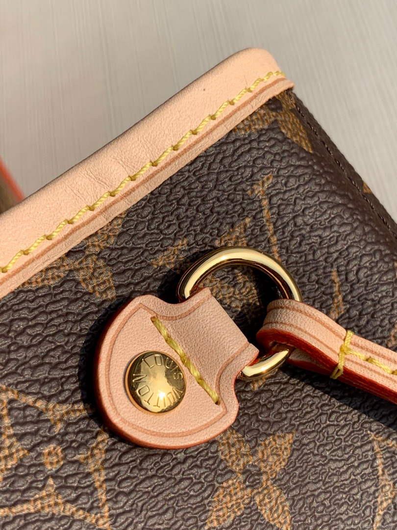 Louis Vuitton LV M41001 Neverfull PM Monogram Canvas Red