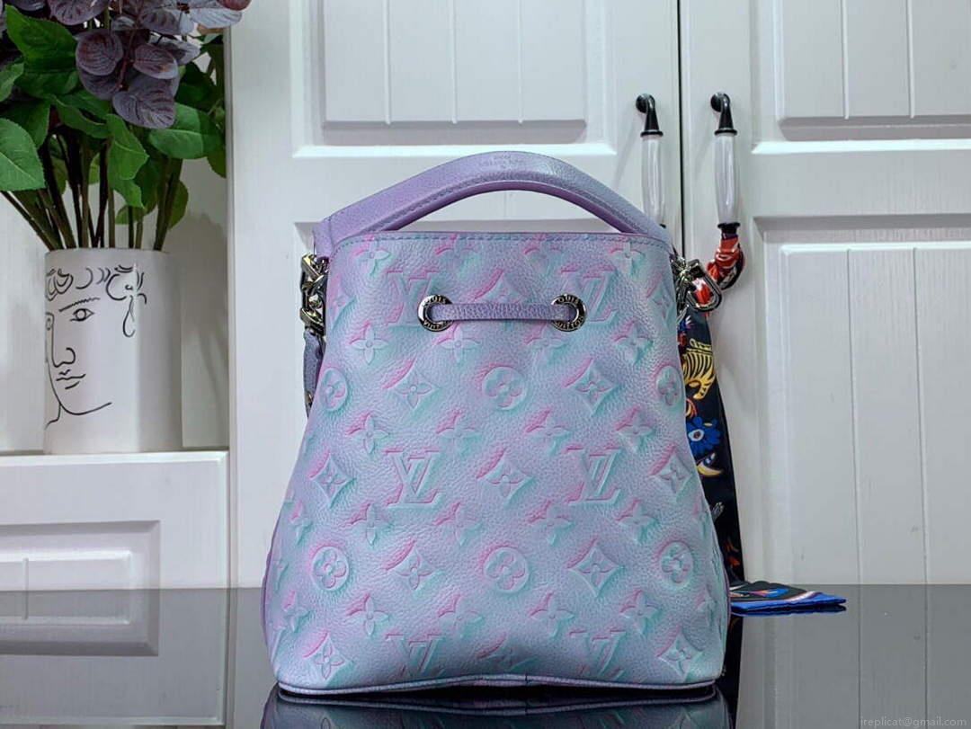 LV M46173 Louis Vuitton NÉONOÉ BB Bucket Bag Lilas Purple