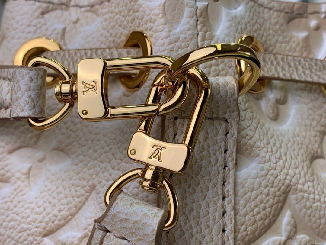 LV M81463 Louis Vuitton NANO NOÉ Bucket Bag Light Beige