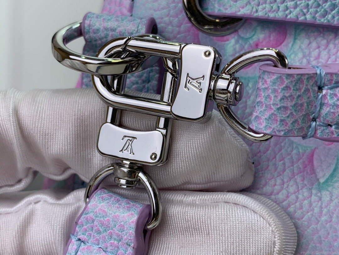 LV M81463 Louis Vuitton NANO NOÉ Bucket Bag Lilas Purple