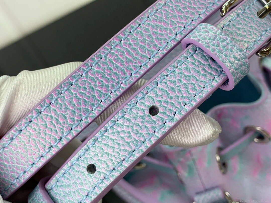 LV M81463 Louis Vuitton NANO NOÉ Bucket Bag Lilas Purple
