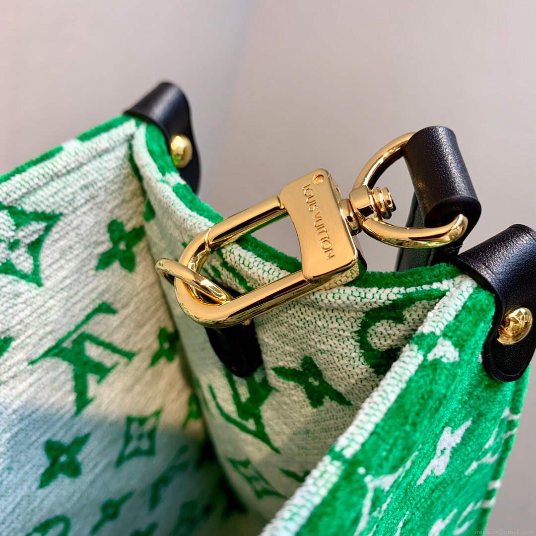 LV M46216 Louis Vuitton Onthego PM Tote Bag Green