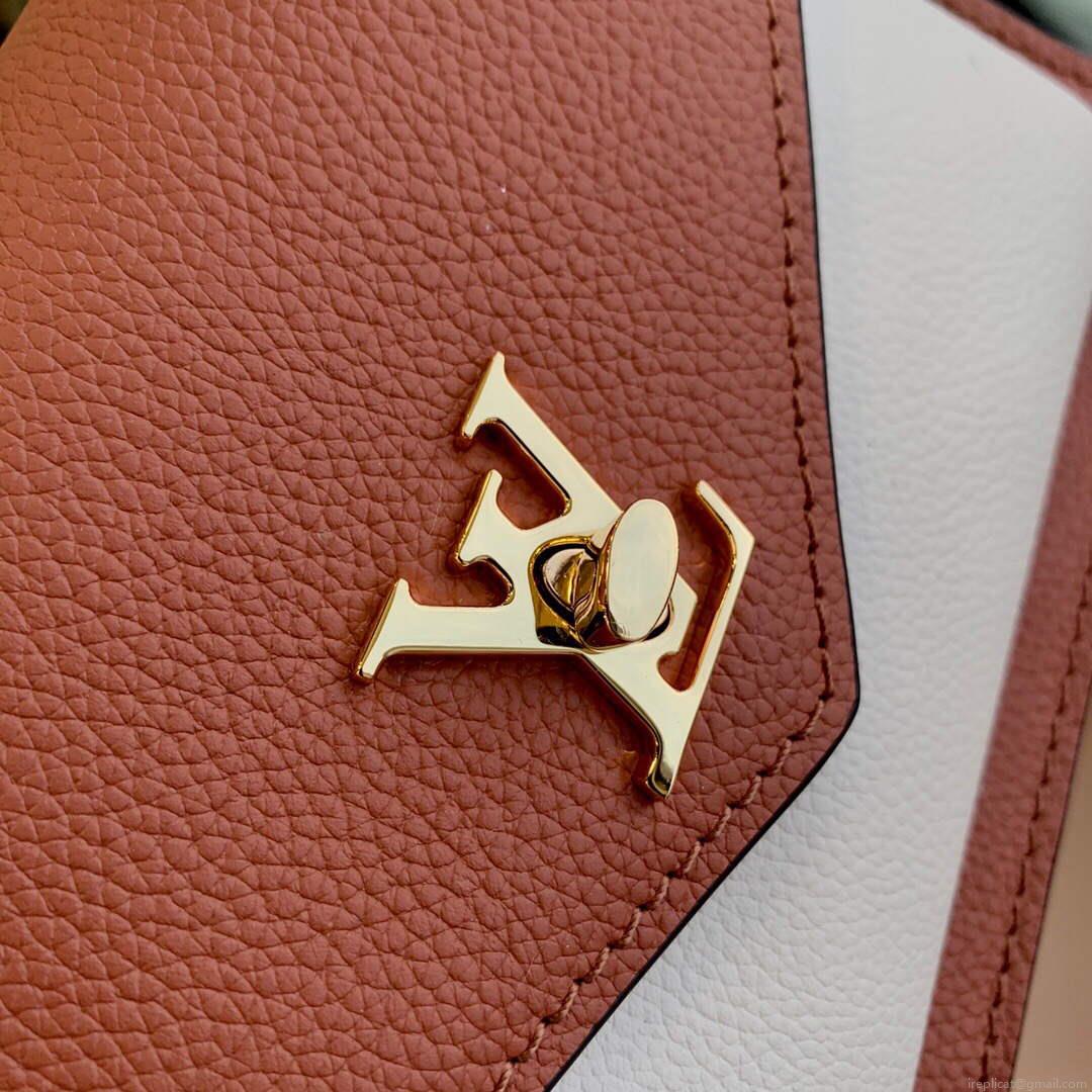 LV M81193 Louis Vuitton Mylockme Chain Pochette Brown