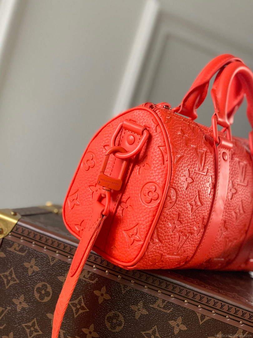LV M20930 Louis Vuitton Keepall Bandouliere 25 Bag Orange