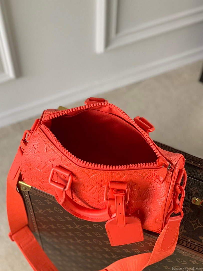 LV M20930 Louis Vuitton Keepall Bandouliere 25 Bag Orange