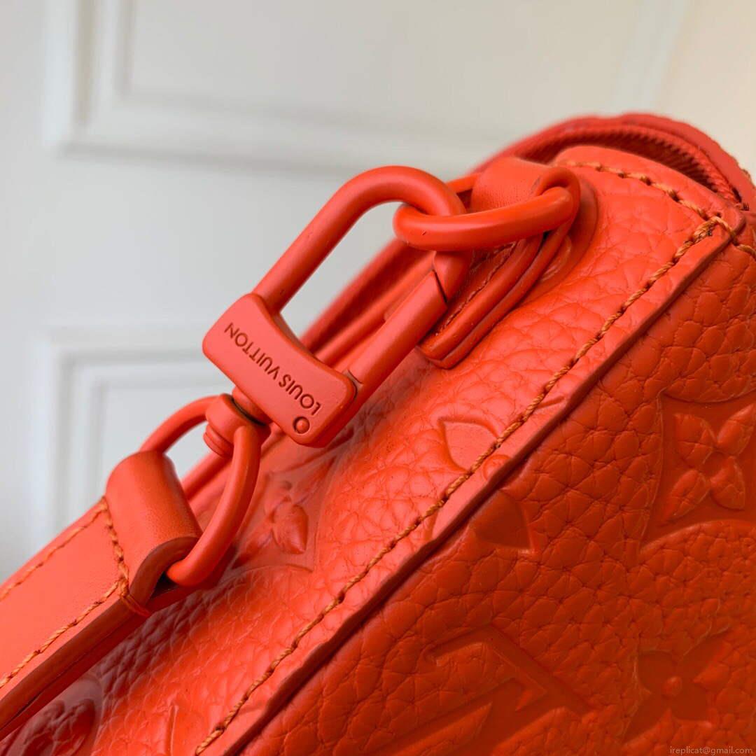 LV M81525 Louis Vuitton S-LOCK Vertical Wearable Wallet Orange