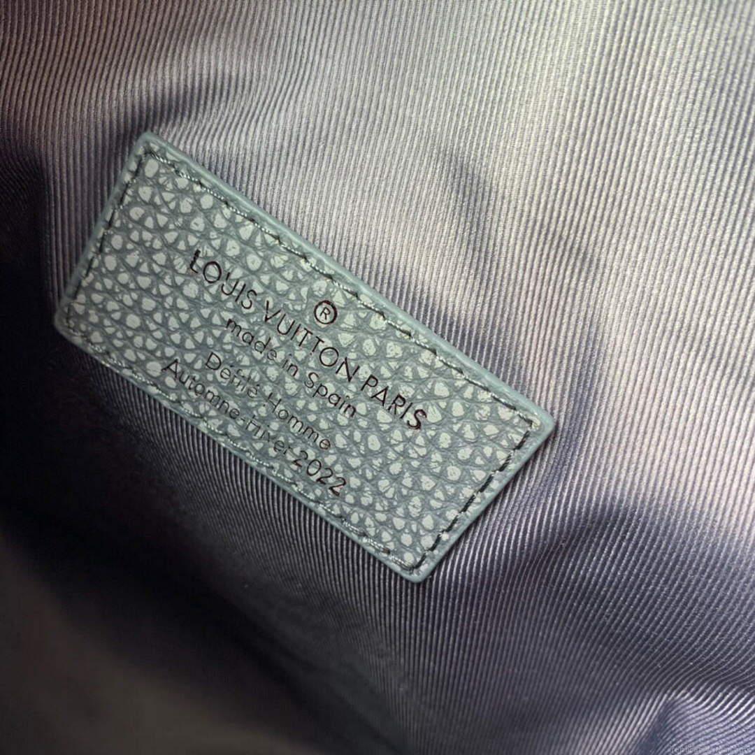 LV M20875 Louis Vuitton Hobo Cruiser PM Bag Gray