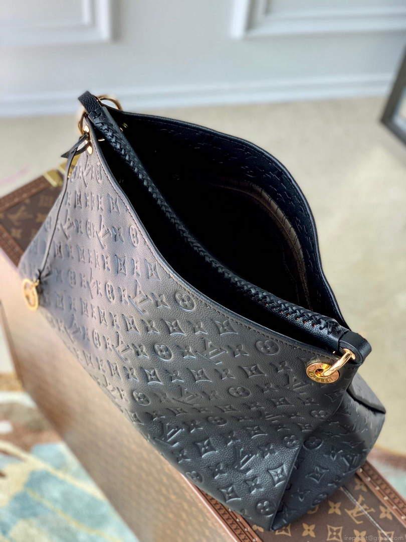 LV M41066 Louis Vuitton Artsy MM Handbag Black Brown
