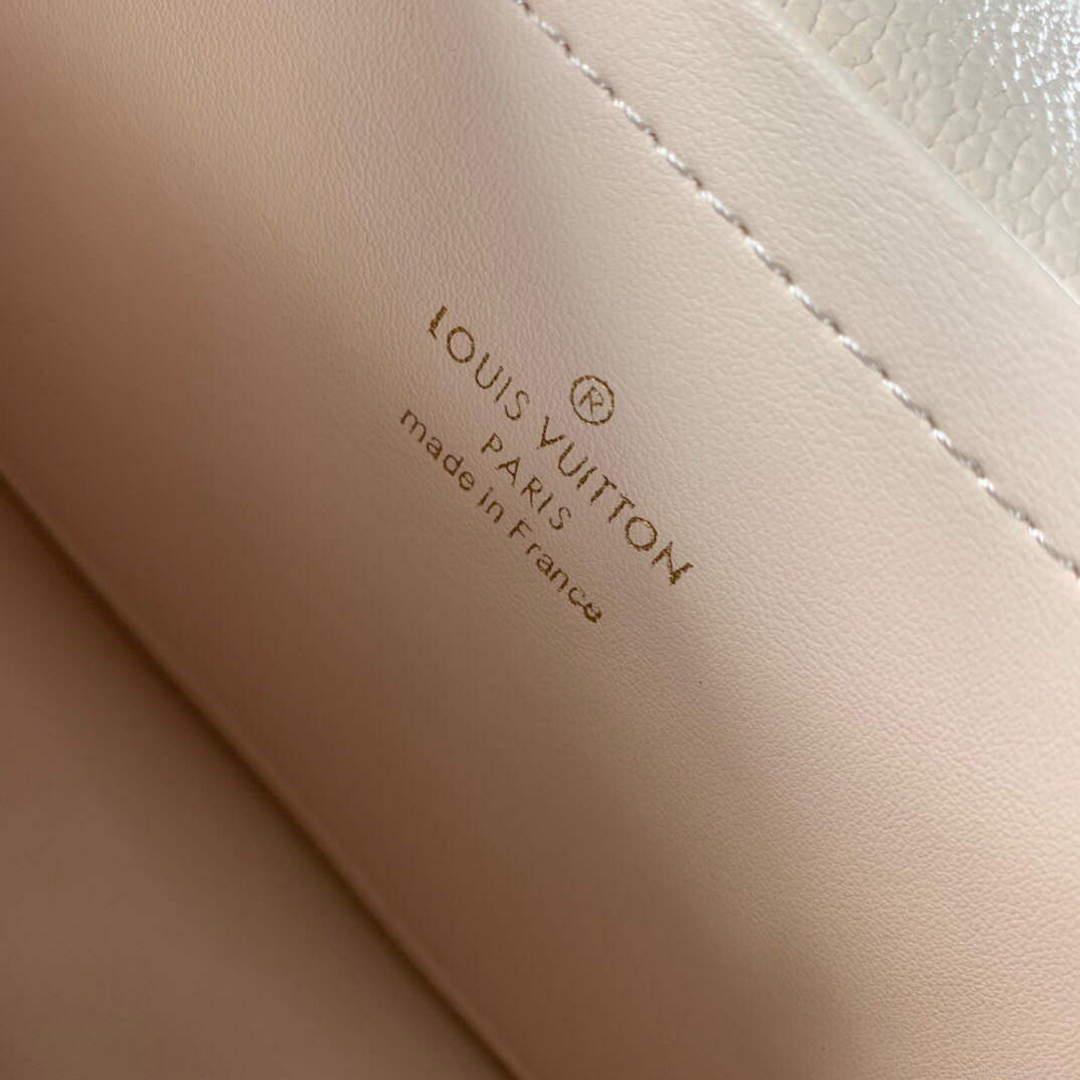 LV M46201 Louis Vuitton Marceau Chain Bag Cream Beige