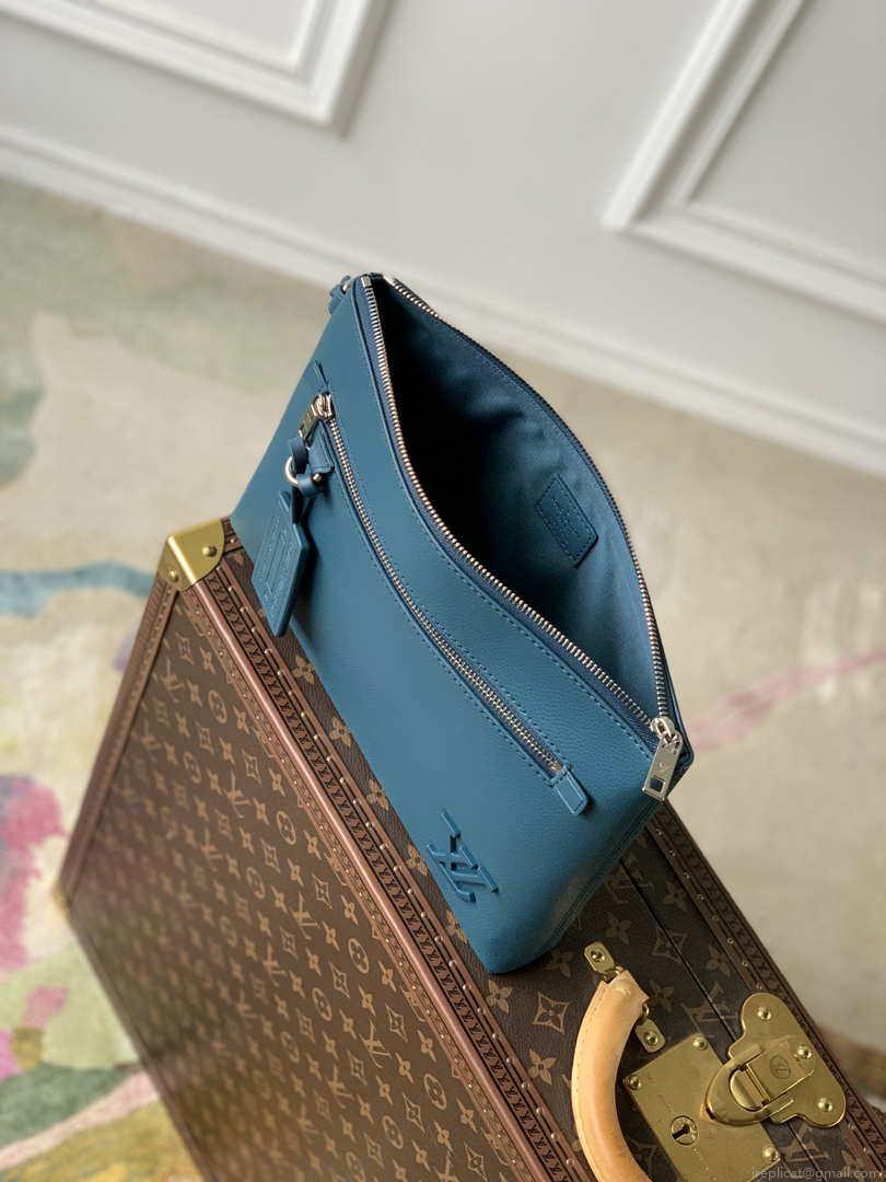 Louis Vuitton M81029 LV Aerogram Pochette iPad Blue