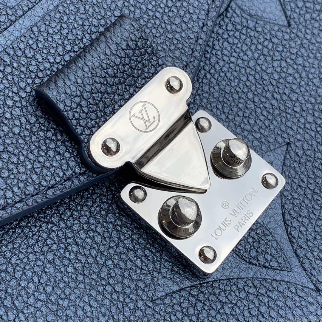 LV M59211 Louis Vuitton Empreinte Pochette Metis M41487 Navy Blue Sliver