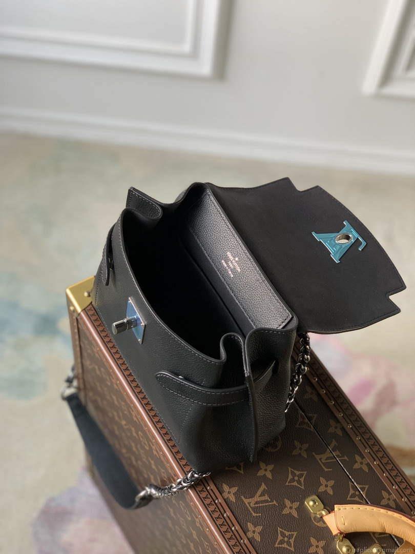 LV M20997 Louis Vuitton Lockme Ever Mini Handbag Black
