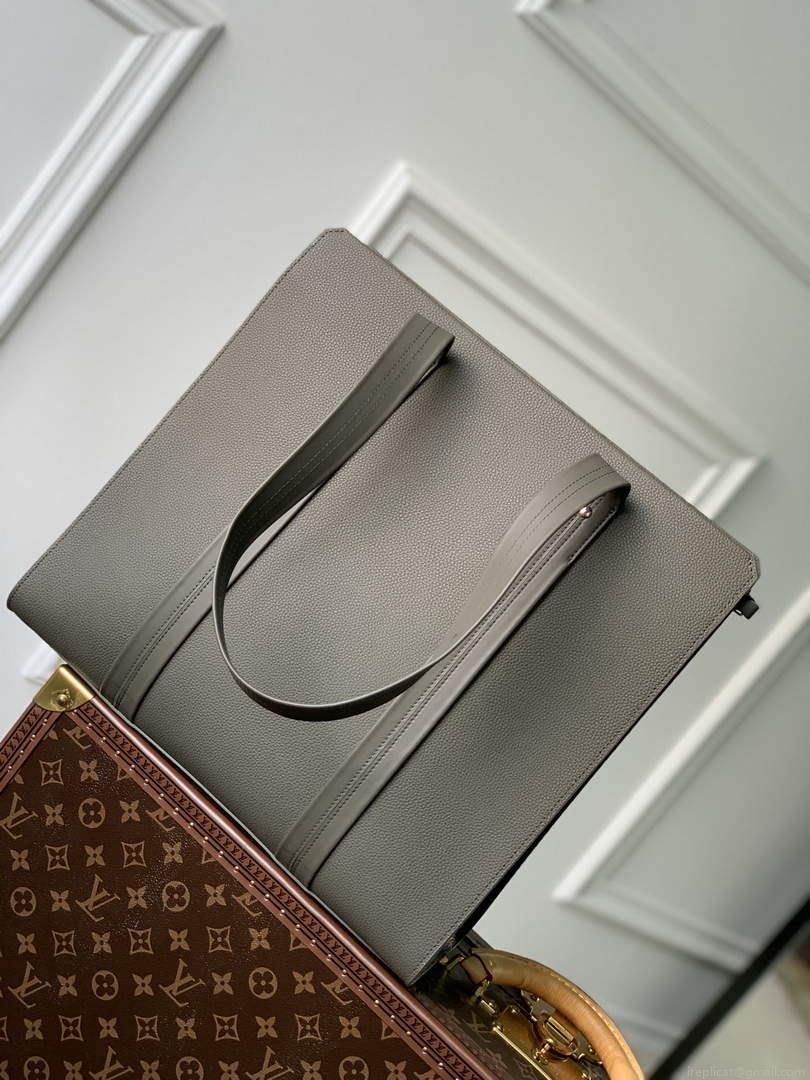 LV M21542 Louis Vuitton Takeoff Tote Bag Khaki