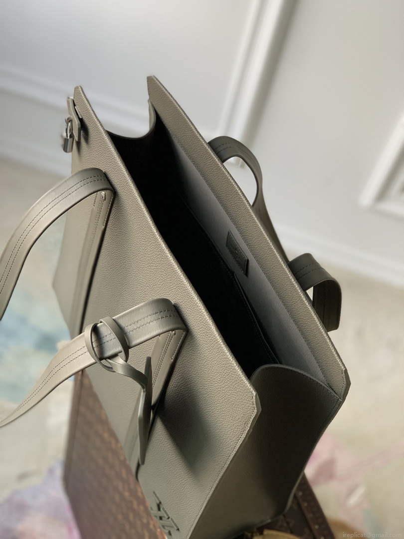 LV M21542 Louis Vuitton Takeoff Tote Bag Khaki