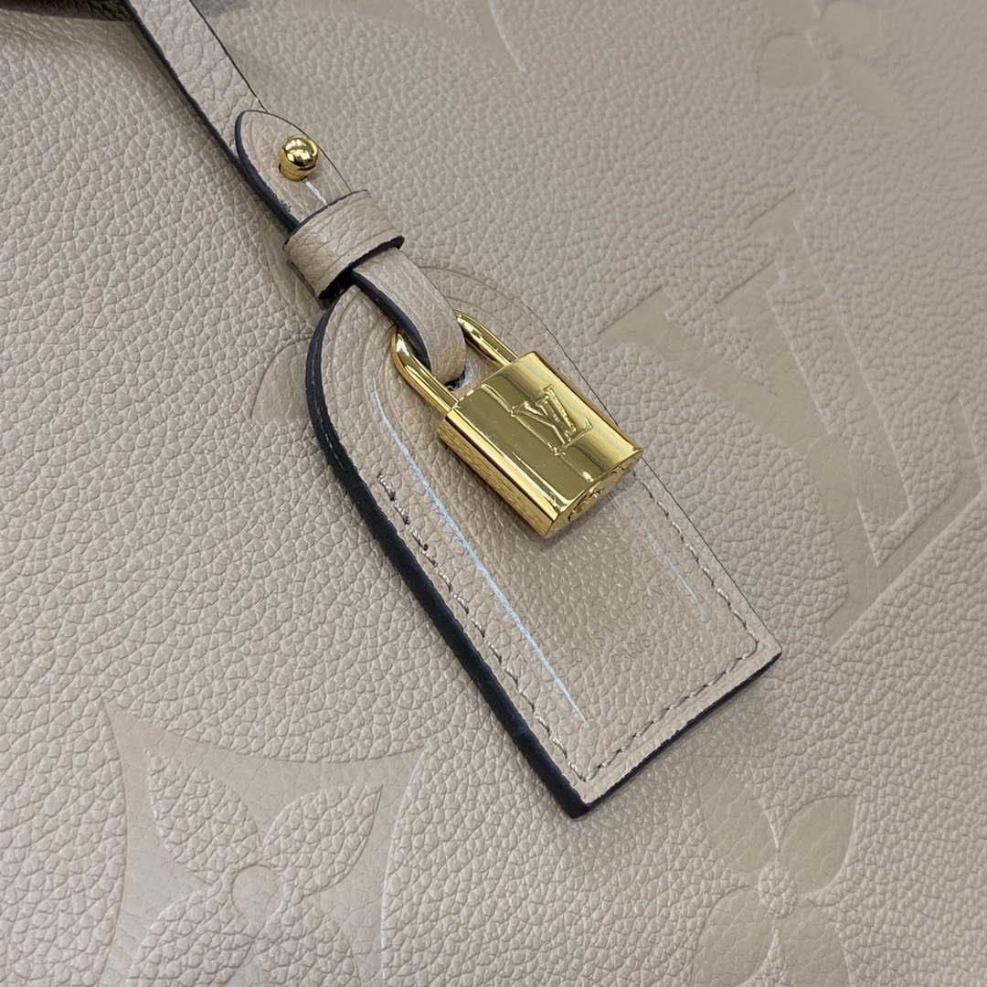 Louis Vuitton LV M45833 Grand Palais Monogram empreinte Tourterelle Gray
