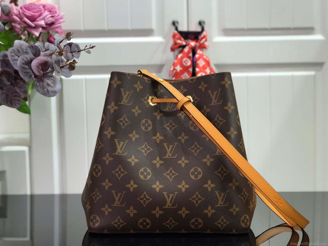 LV M44021 Louis Vuitton NÉONOÉ MM Bag Monogram Yellow