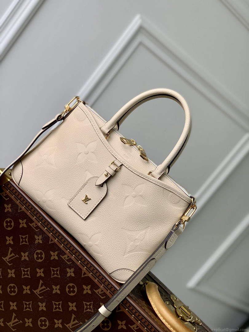 LV M46503 Louis Vuitton Trianon PM Bag Monogram Crème Beige