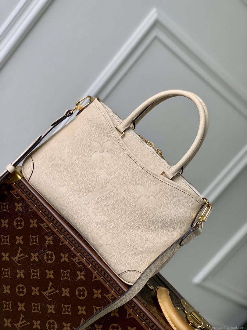 LV M46503 Louis Vuitton Trianon PM Bag Monogram Crème Beige