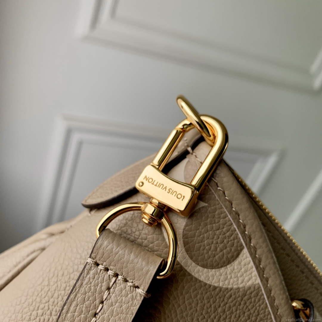 LV M46585 Louis Vuitton Trianon PM Tote Bag Crème Beige