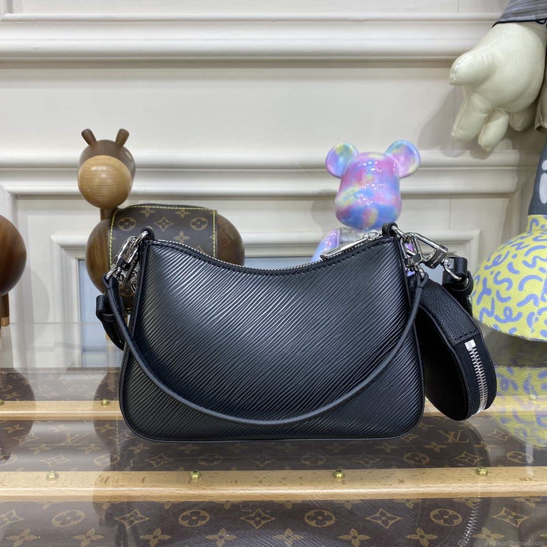 LV M20998 Louis Vuitton Marellini Bag Epi Leather Black