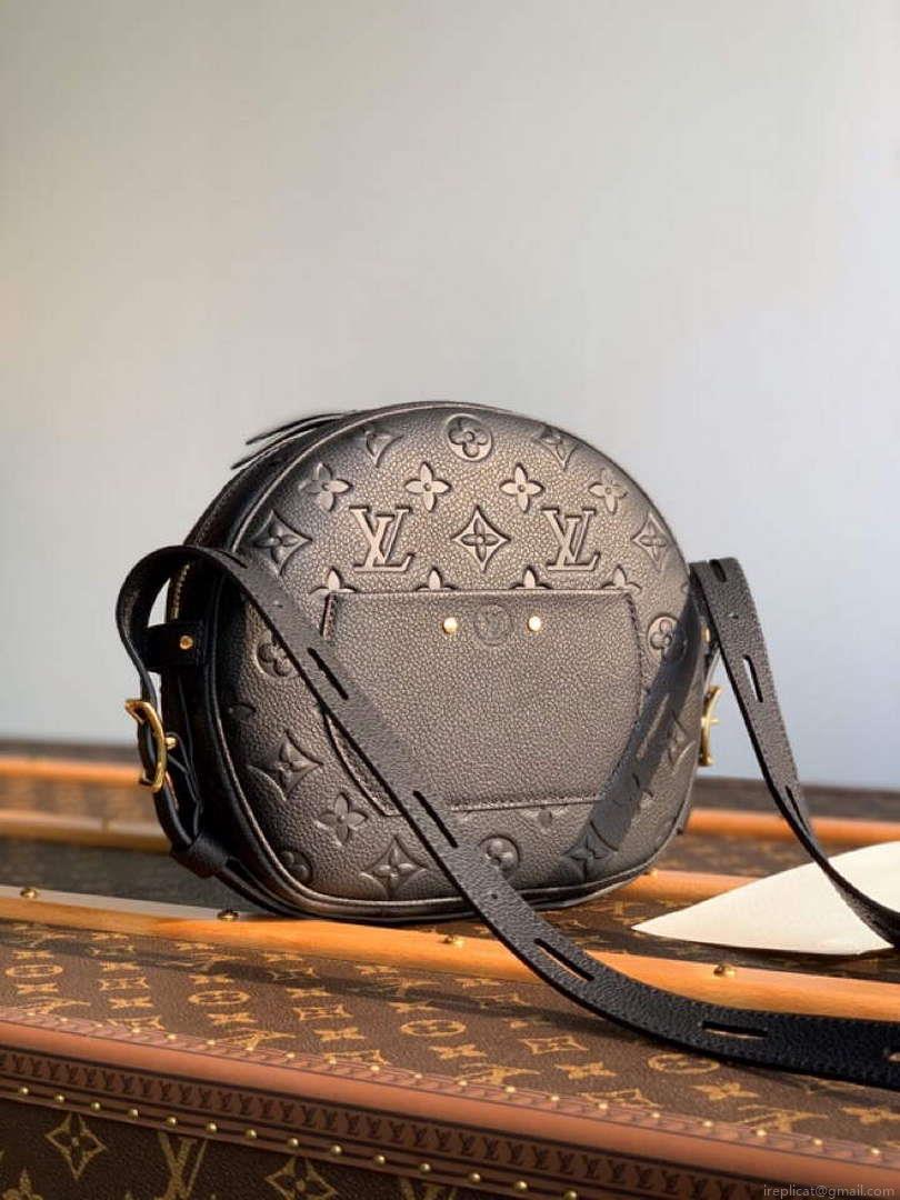 LV M45167 Louis Vuitton Boite Chapeau Souple Shoulder Bag Black