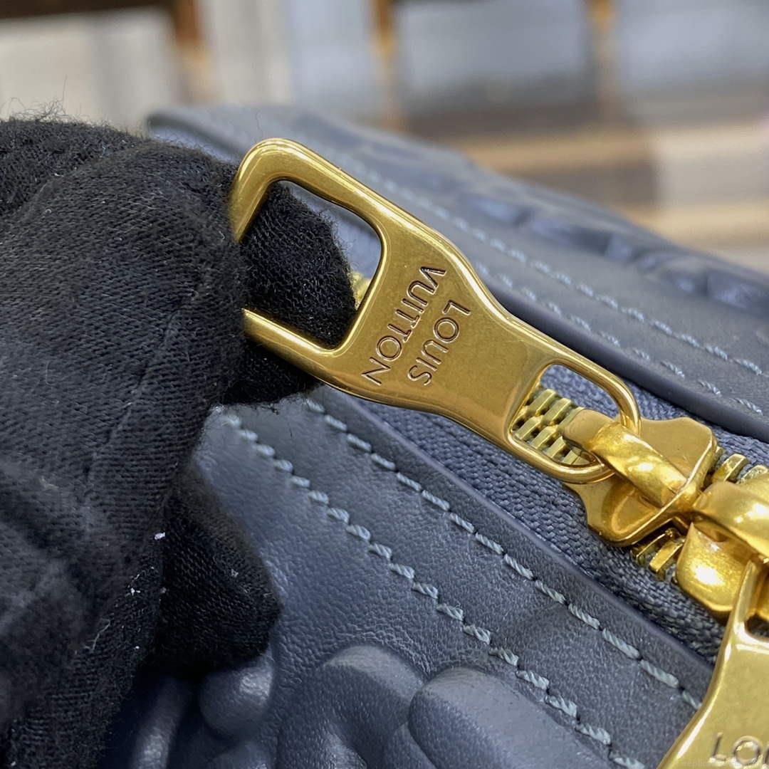 LV M21835 Louis Vuitton City Keepall Bag Dark Shadow Grey