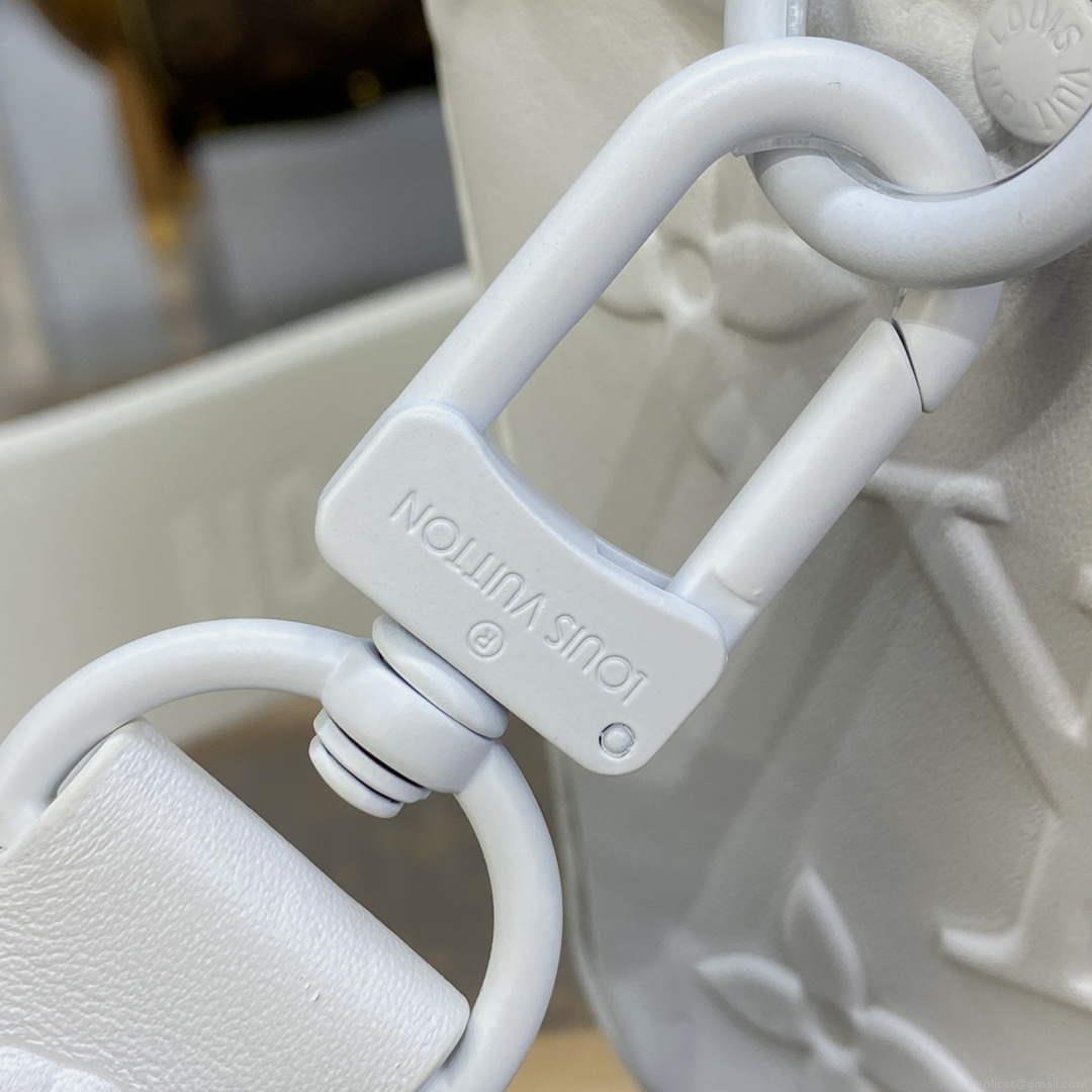 LV M21835 Louis Vuitton City Keepall Bag Optic White
