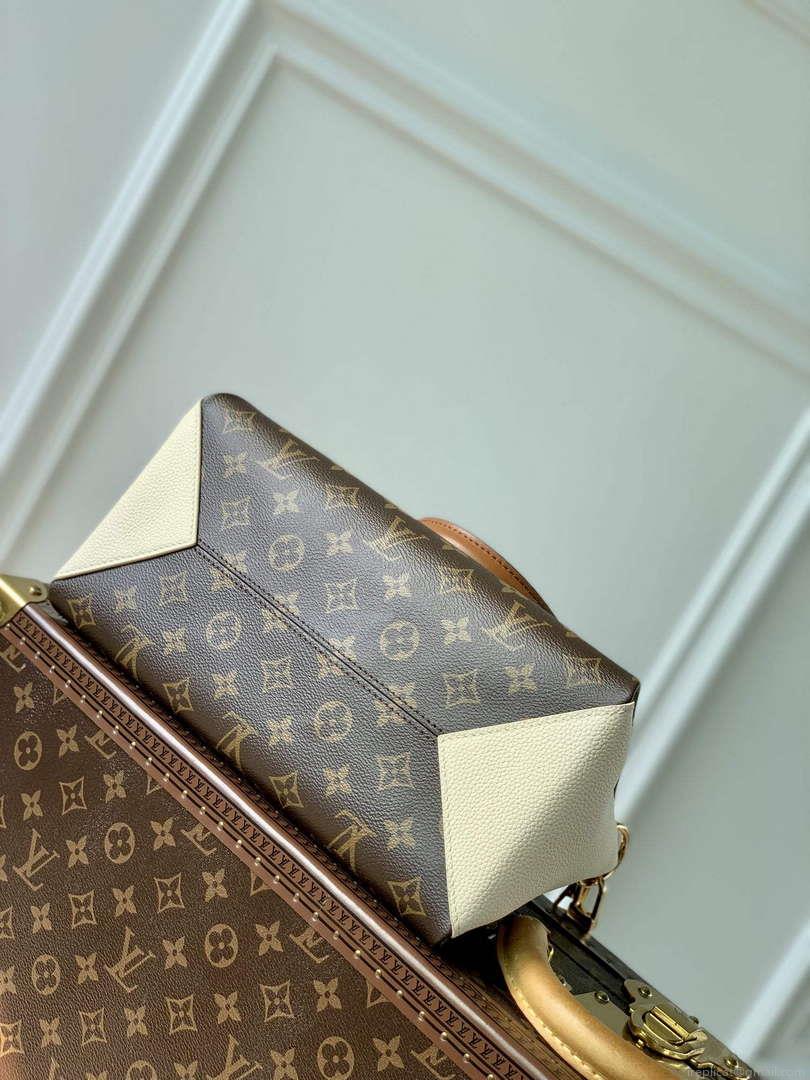 LV M46495 Louis Vuitton Opéra BB Tote Bag Crème Beige