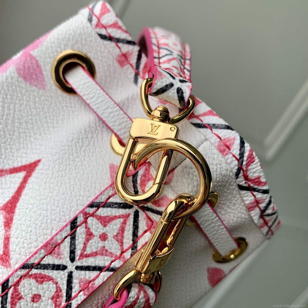 LV M82386 Louis Vuitton Nano Noé Bucket Bag Pink