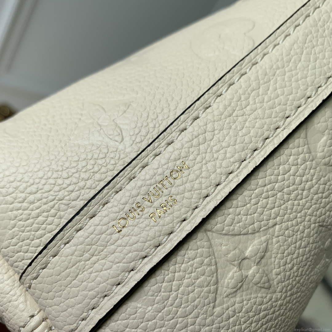 LV M46609 Louis Vuitton Sac Sport Bag Crème Beige