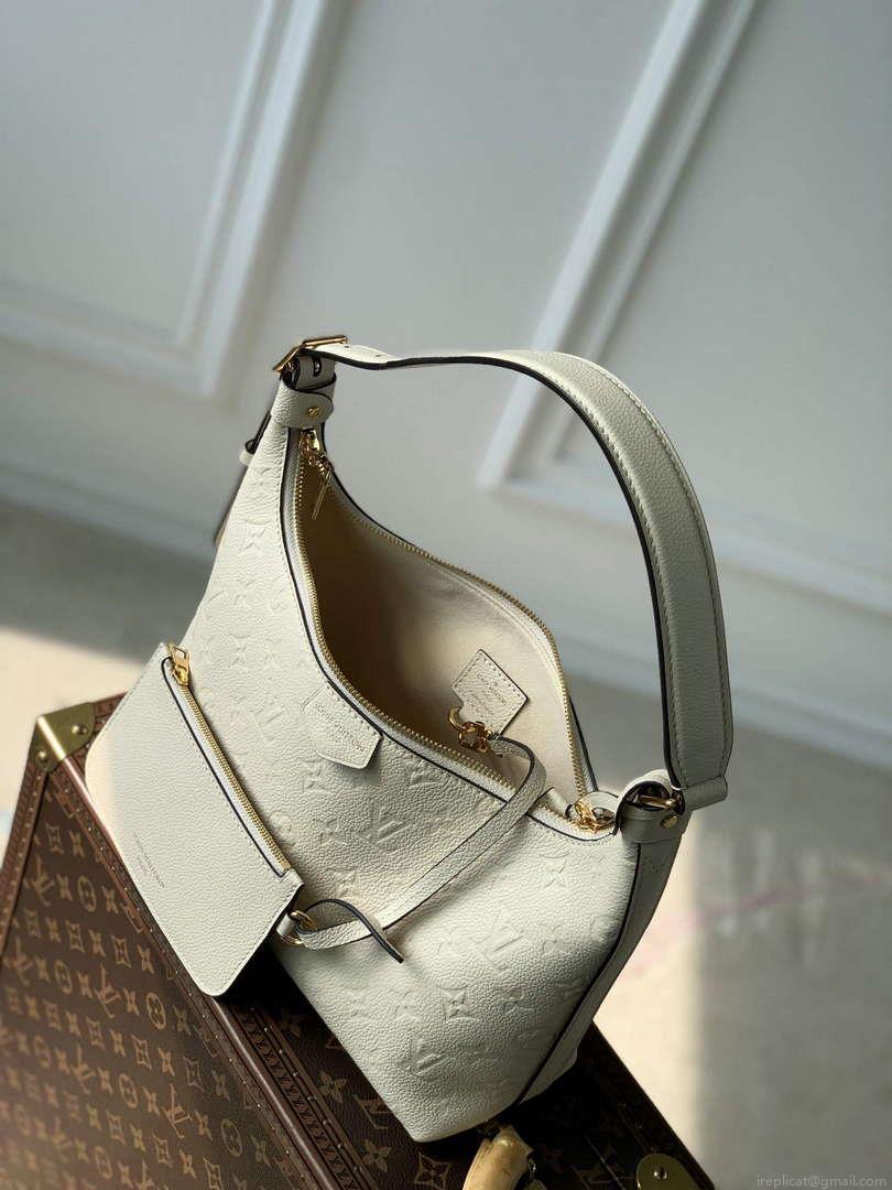 LV M46609 Louis Vuitton Sac Sport Bag Crème Beige